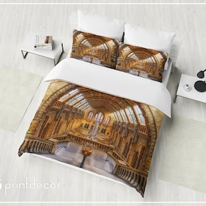 Photo BEDDING, London UK Duvet Cover Set, Photography Art Bedding, Best Duvet Covers Bedspread, College Dorm Bedding, Full, Queen, King