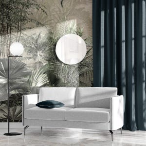 Dense Jungle Wallpaper, Jungle Palm Trees Wallpaper Mural, Nature Wall Art, Jungle Forest Pattern Wallpaper