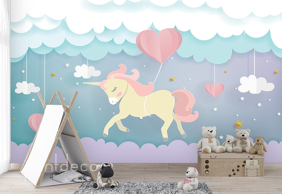 Cloud Wall Hanger, Cloud Decor, Girls Bedroom, Scandi Style Decor,  Dreamcatcher Mobile, Pastel Decor, Rainb…