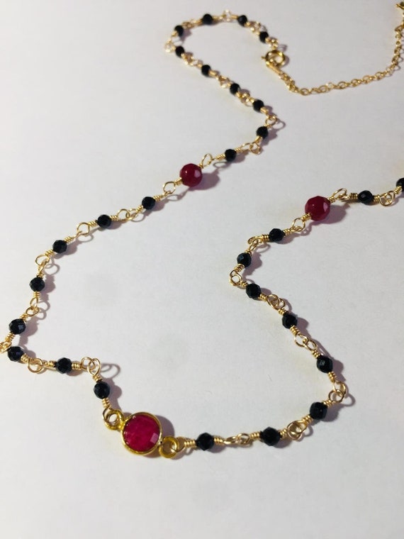 delicate choker style necklace