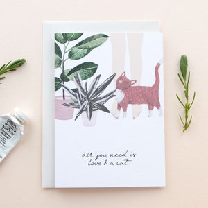 Valentinstagskarte für Crazy Cat Lady, Galentines Day Card