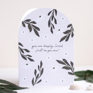 You Are Loved Birthday Card, I Love You Card, Just Because Card, Christian Card, Encouragement Card For Friend image 1
