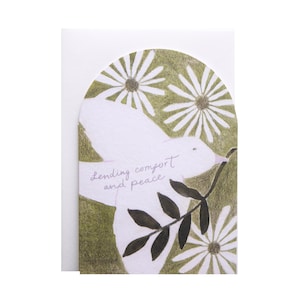 Carte de condoléances | Désolé pour votre perte | Carte d’encouragement pour ami