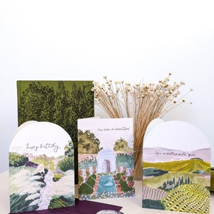 Cartão de aniversário do jardim para ela | de aniversário do jardineiro | Cartão para amigo | Cartão para mamãe | Cartão para esposa | Cartão para Filha | Cartões para ela imagem 2