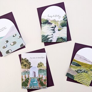 Cartão de aniversário do jardim para ela | de aniversário do jardineiro | Cartão para amigo | Cartão para mamãe | Cartão para esposa | Cartão para Filha | Cartões para ela imagem 4