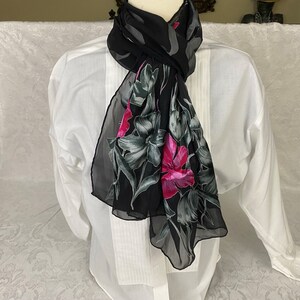 Limited Edition Pink Shiny Metallic Rock Star Scarf Reversible