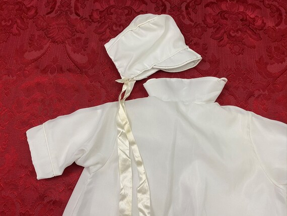 Vintage Infant Baby Boy Jacket Doll Toddler White… - image 7