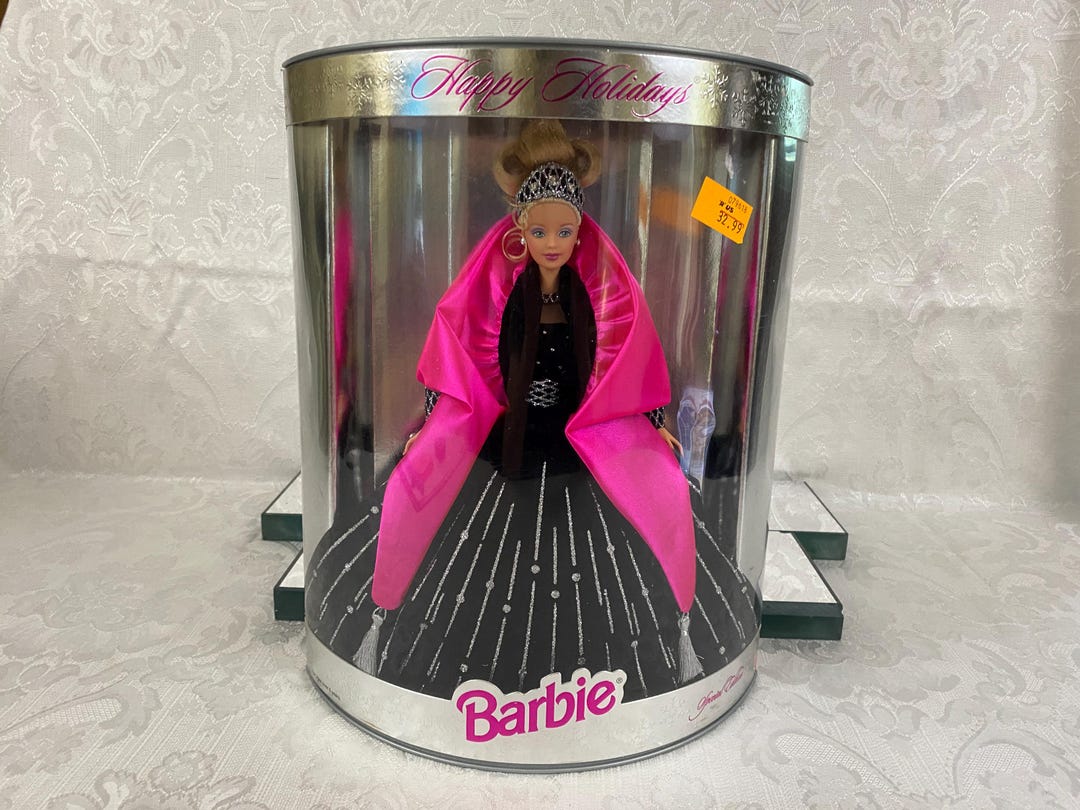 Vintage 1998 Boxed Barbie Doll Happy Holidays Special Edition Original ...