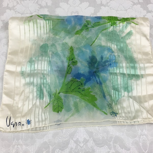 Vintage Vera Women's Fashion Scarf Silky Abstract Print 14" x 42 1/2" S266