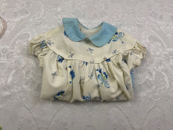 Vintage Baby Girl Toddler Clothes Printed Floral … - image 1