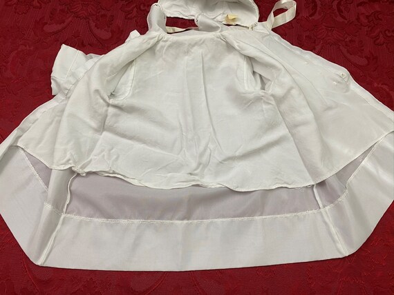 Vintage Infant Baby Boy Jacket Doll Toddler White… - image 6