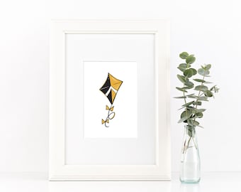 Kappa Alpha Theta Art Print / Digital Print / Sorority / Wall Hanging / Sorority Art Print / Theta Art Print / Greek Art Print / Decor