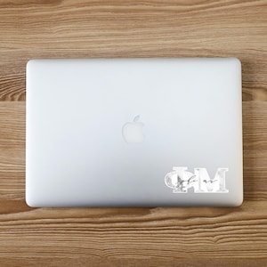 Phi Mu Vinyl Marble Sorority Decals / Marble Decal / Vinyl Decal / Marble Sorority Decal / Greek Decal / Phi Mu Decal / Marble Phi Mu Decal