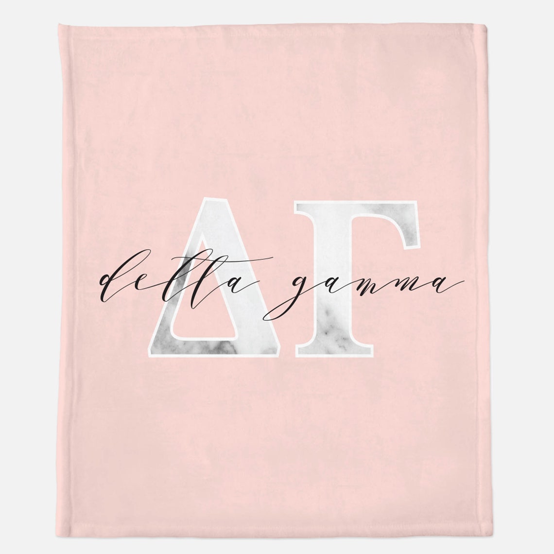 Delta Gamma Fleece Blanket main image 0