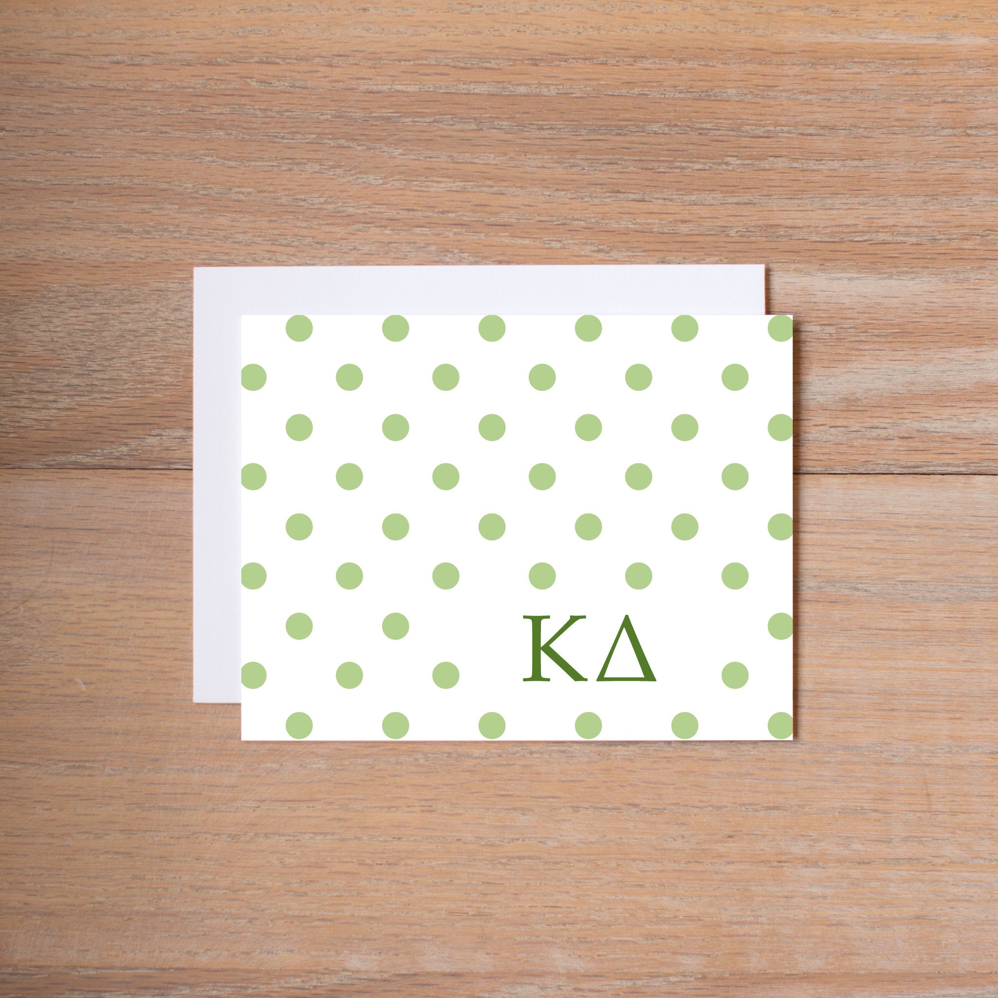 Custom 4x6 (10-Pack) Blank Note Cards With Envelopes/ Thank You/ Jack and  Jill of America, Inc./Gamma Phi Delta