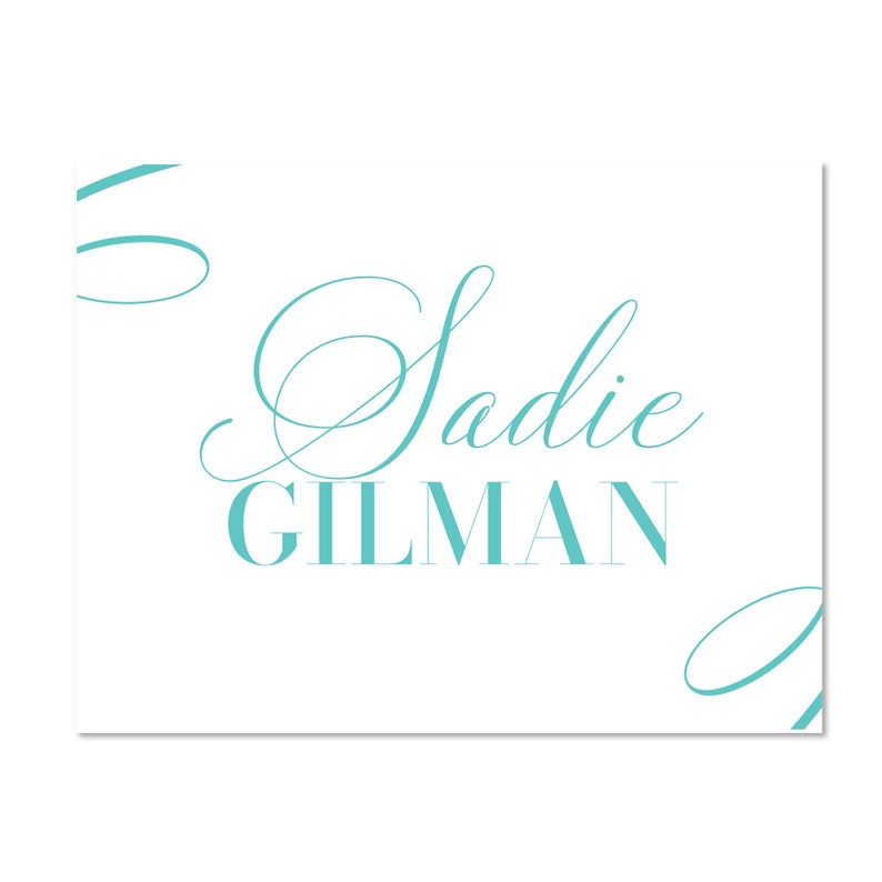 Printed Sorority Packet Folder Stickers Elegant Script Editable Sorority Packet Folder Labels Stickers for Sorority Packet Folders