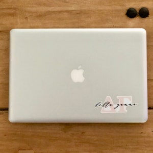 Vinyl Blush Sorority Decals / Alpha Phi / Chi Omega / Kappa Alpha Theta / Kappa Kappa Gamma / Sigma Kappa / Zeta Tau Alpha