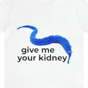 Give Me Your Kidney Worm On A String Shirt, Meme Shirt, Worm Tee, Weird tshirt, Graphic Tees, Trending, Worm t shirt, Dank Meme, Dark Humor