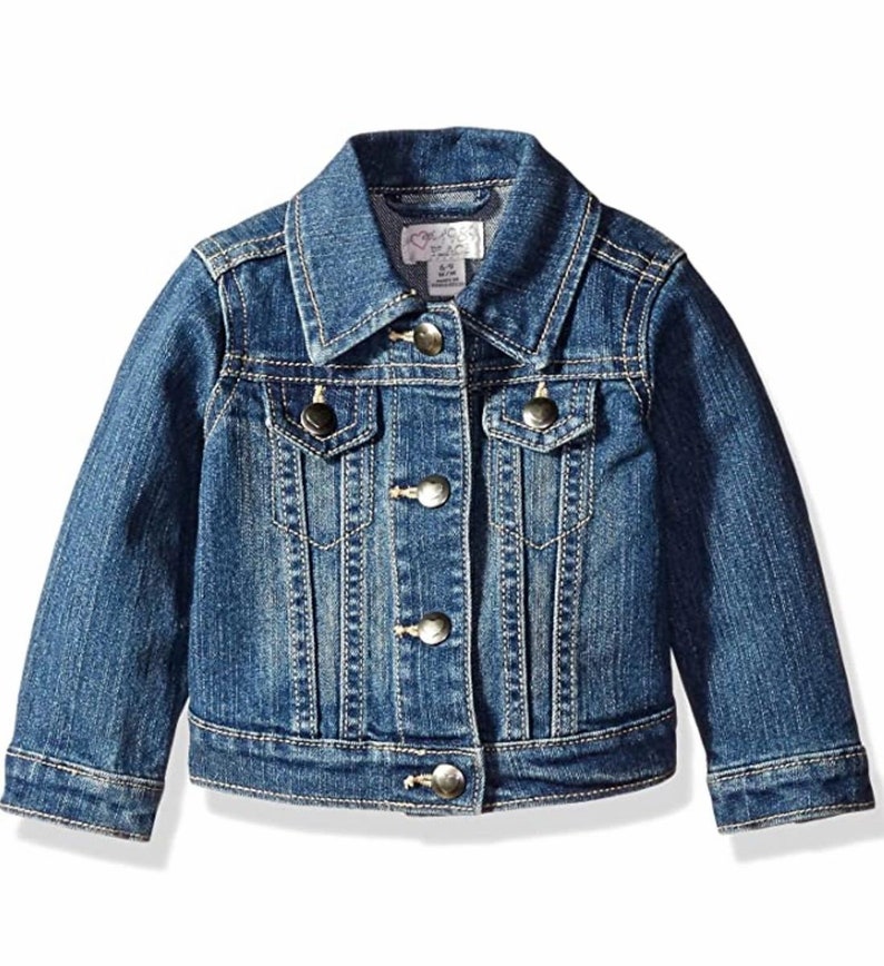 Personalized Baby / Toddler Denim Jacket/ kids denim jacket / Etsy