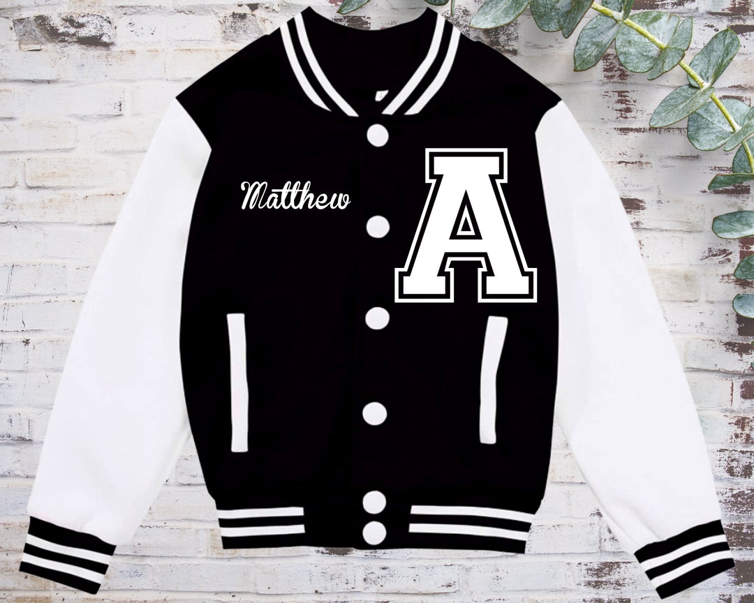 Custom Kids Varsity Jacket Custom Toddler Varsity Jacket Kids Sports