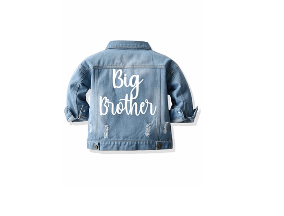 Big Sister Denim Jacket Little Sister 