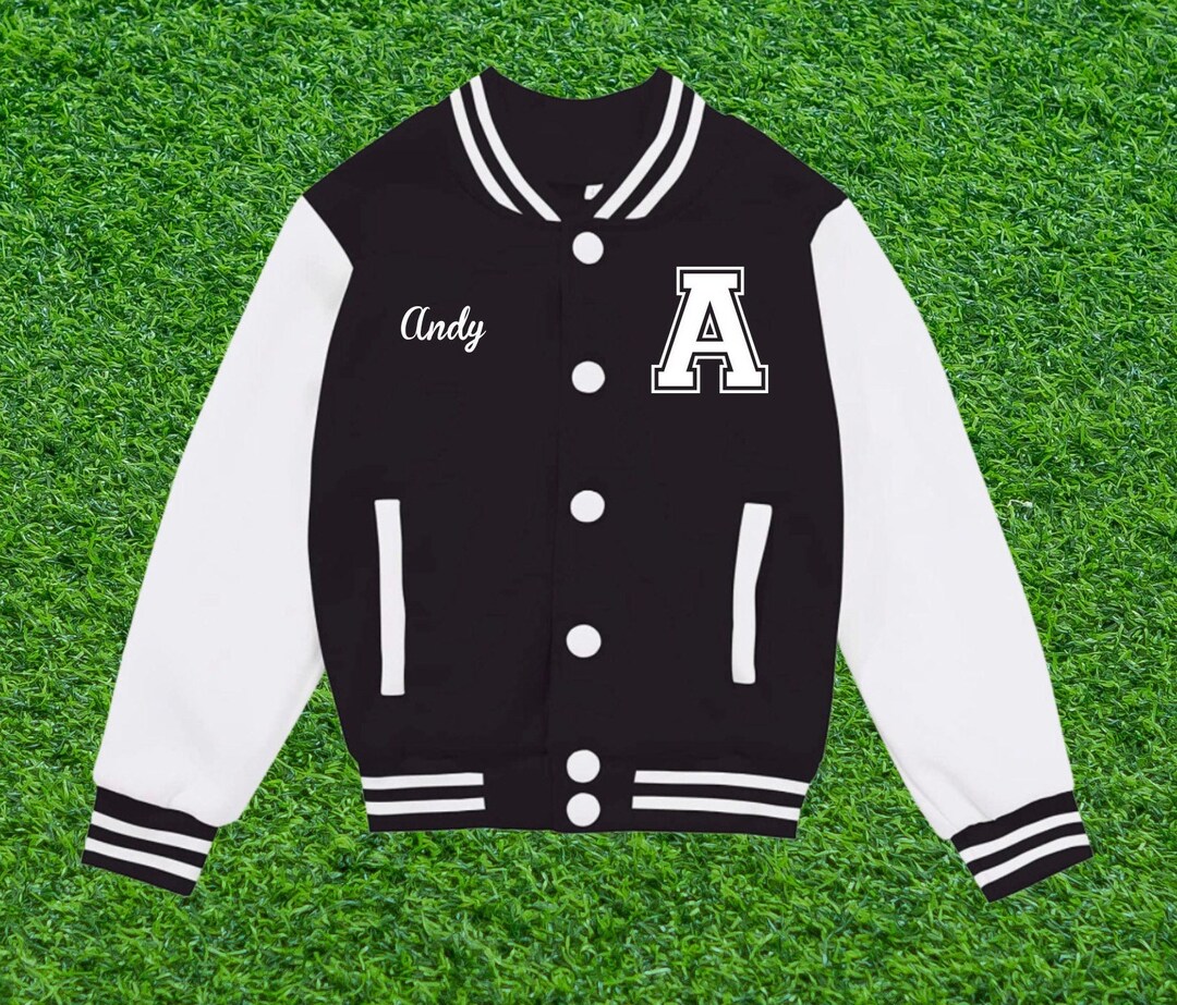 Custom Kids Varsity Jacket Custom Toddler Varsity Jacket Etsy
