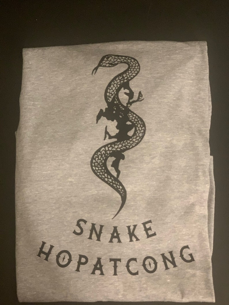 Snake Hopatcong T shirt-Royal Crest Version LAKE HOPATCONG NJ