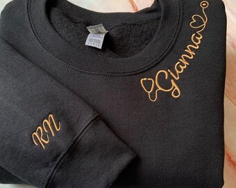 Nurse Sweatshirt, Personalized Nurse Crewneck, MD Sweatshirt, Custom Medical Professional Shirt, Personalized Healthcare Worker Gift,MD Grad