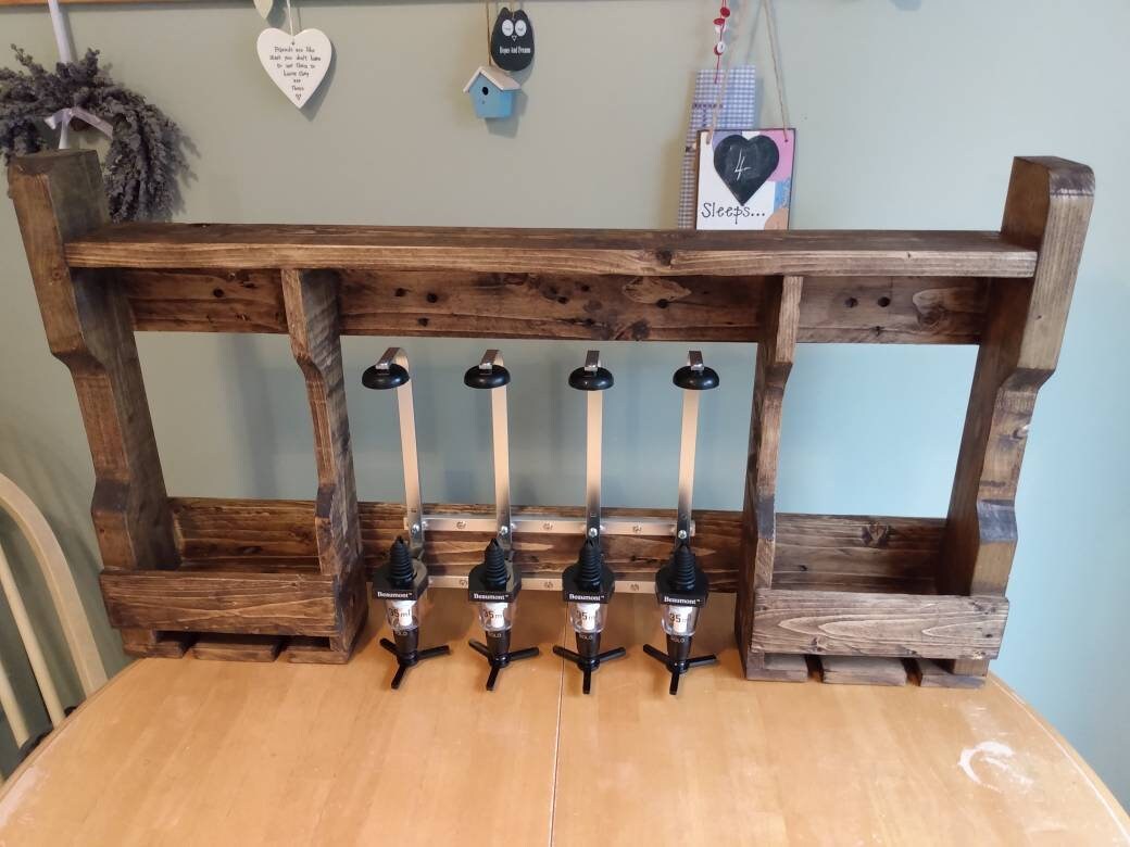 Wall mounted bar with optics Etsy