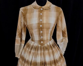 madras plaid dress womens