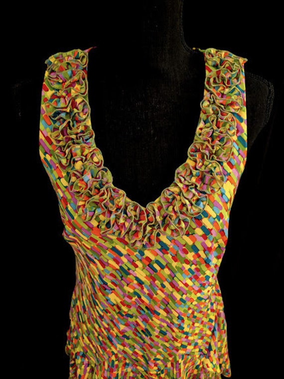 Festive & Colorful "Fun-fetti" Print Dress By Bet… - image 4