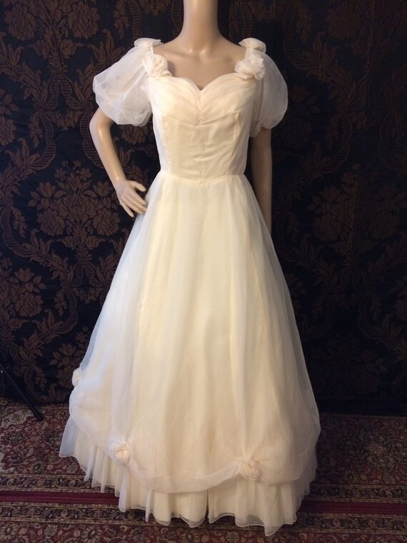 Creamy Dreamy Southern Belle Chiffon Dream Gown Si