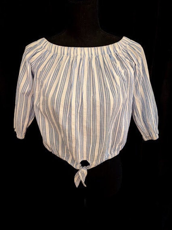 Vintage Stripped Top By Kontrol Contemporary Size 