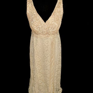 1960's Exquisite Sleeveless Sequined Wedding Dress By Emma Domb FREE SHIPPING *Eligible For Layaway!