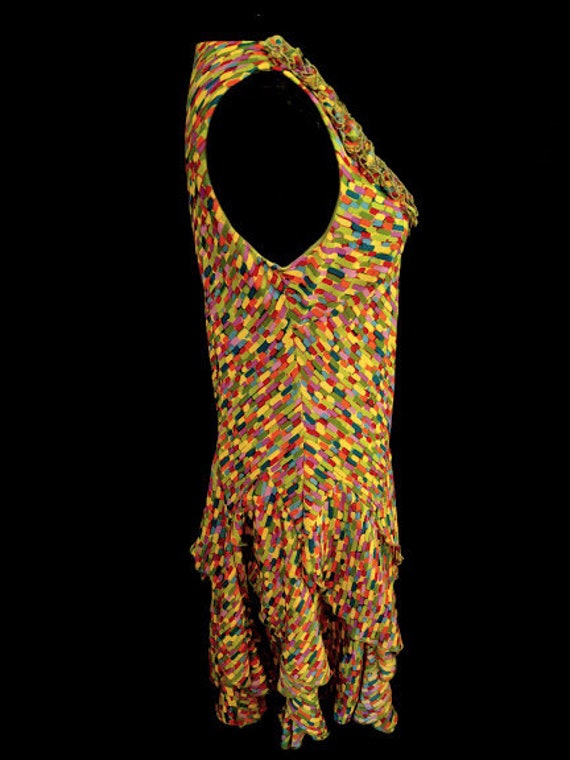 Festive & Colorful "Fun-fetti" Print Dress By Bet… - image 3