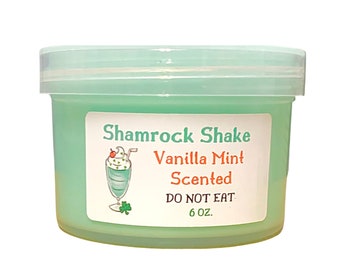 D.I.Y Shamrock Shake Butter Slime-Scented Slime-Best Selling Slime/Cloud9 Slimes/Therapeutic/ASMR