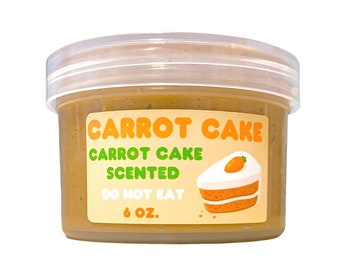 D.I.Y Carrot Cake Snowfizz Slime-Slime-Slime-Best Selling Slime/Cloud9 Slimes/Therapeutic/ASMR