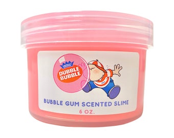 Dubble Bubble Gum Slime- Butter Slime-Scented Slime-Best Selling Slime/Cloud9 Slimes/Therapeutic/ASMR