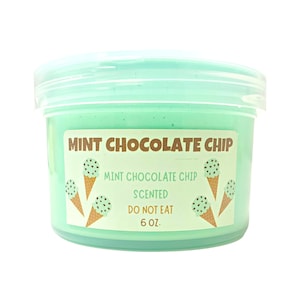 D.I.Y Mint Chocolate Chip Slime- Butter Slime-Scented Slime-Best Selling Slime/Cloud9 Slimes/Therapeutic/ASMR