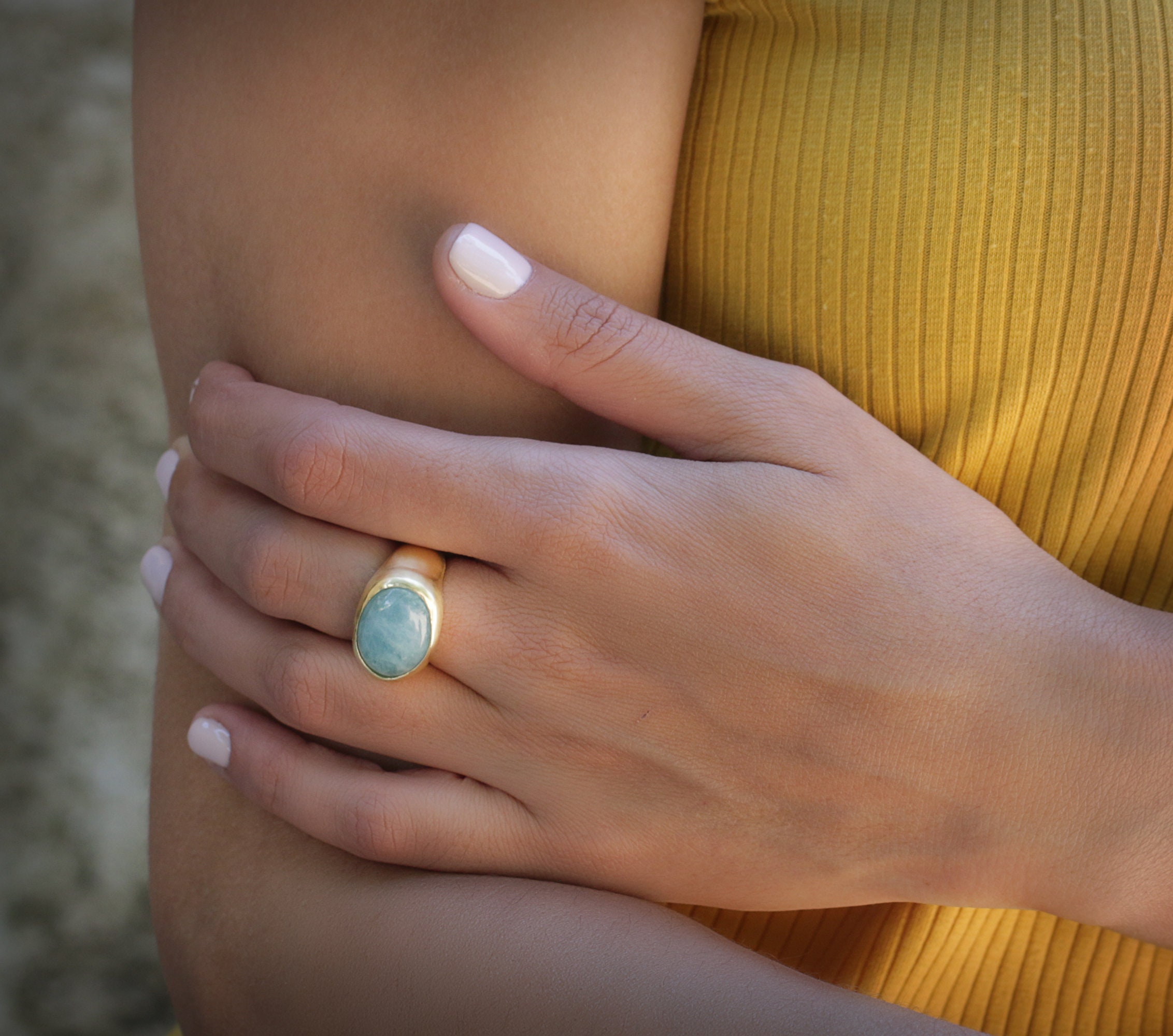 Buy Aquamarine Ring,boho Ring,14k Gold Ring,statement Ring,gemstone Rings,womens  Rings,handmade Jewelry,fashion Rings,mother\'s Day Gift Online in India -  Etsy