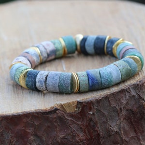 Jasper Bracelet,Stone Bracelets for Women,Gemstone Bracelets for Women,Blue Bracelet,Blue Jewelry,Stacking Bracelets,Boho Jewelry
