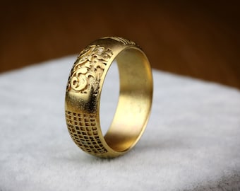 Gold Rings for Men,Gold Wedding Rings,Yellow Gold Ring,Gold Band Rings,Handmade Jewelry,Fine Jewelry,Mens Wedding Rings,Unique Rings