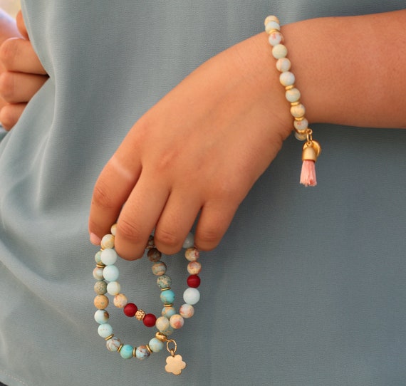 Set Di 6 Braccialetti Bohémien Con Perline E Nappe - Gioielli Etnici Multistrato Per Donne E Ragazze, Idea Regalo Fashion - 3
