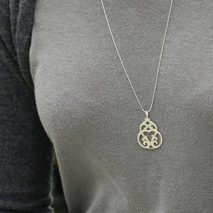Silver Necklaces for Women,Silver Pendant Necklace,Long Necklace for Women,Long Silver Necklace,Pendant Necklace,Gifts for Her