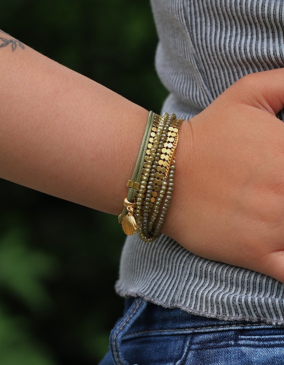 Divine Amazon Wrap Bracelet | Boho | 100% handmade - Khalee Samo