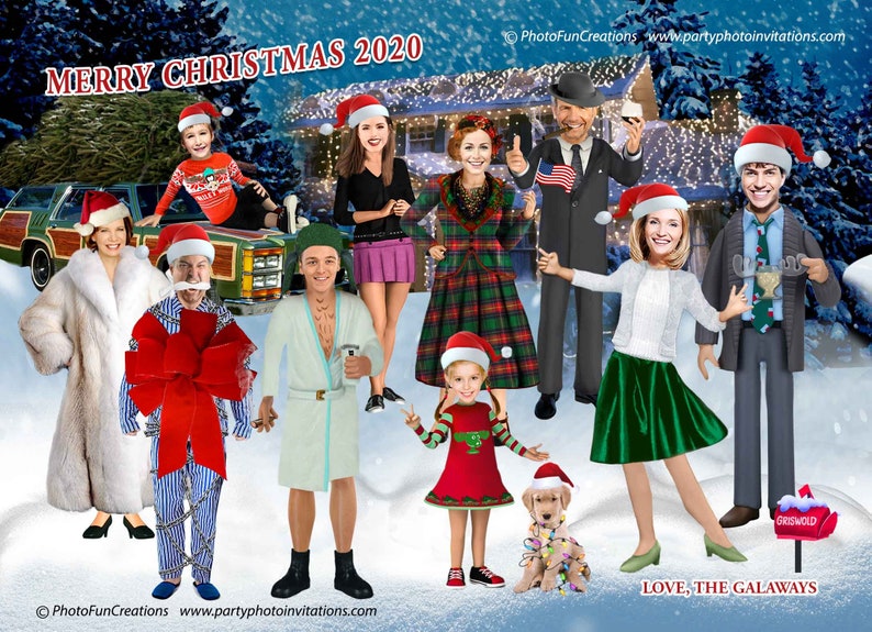 Christmas Vacation Christmas Cards 