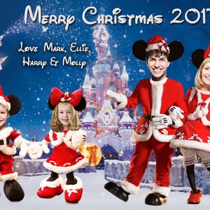Island of Misfit Toys Misfit toy Yukon Rudolph the Red Nosed Reindeer PARODY Christmas Greeting Card Unique Family Photo Christmas Card