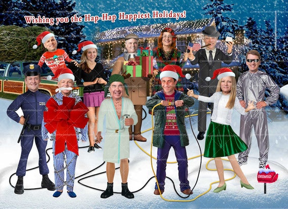 Funny Christmas Family Holiday Card • Christmas Holidays Card • Funny Christmas Card •Family Portrait Christmas card Il_570xn
