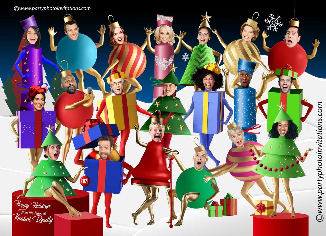 Funny Company Christmas Cards 