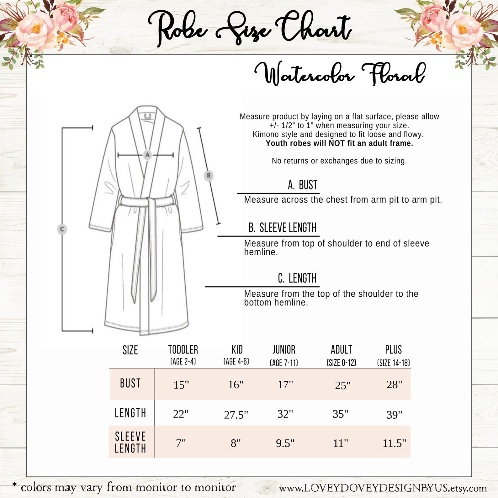 Set of 567891011121314 Bridesmaid Robes Getting Etsy